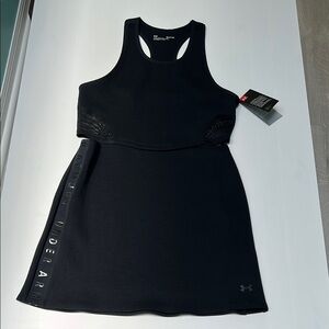 Under Armour Black Mesh-Accent Dress.  Tennis Pickleball